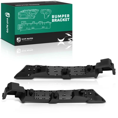 2 Pcs Front Upper Plastic Bumper Cover Retainer