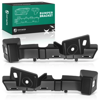 2 Pcs Front Lower Plastic Bumper Retainer Bracket