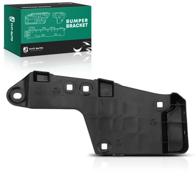Rear Driver Black Bumper Bracket