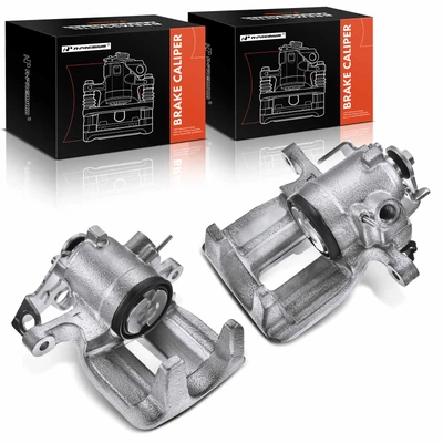 2005-2009 Audi A4 Quattro 2pc Brake Caliper Rear Driver & Passenger 1-Piston A-Premium APBC0471