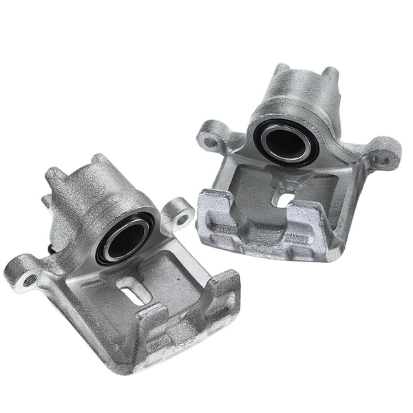 2001-2006 Mitsubishi Montero 2-Pc Brake Caliper Rear Driver & Passenger 1-Piston A-Premium APBC0443