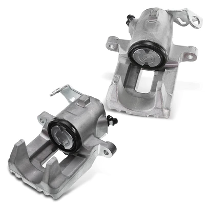 2 Pcs Rear Disc Brake Calipers without Bracket