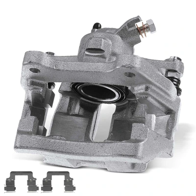 Rear Passenger Brake Caliper with Bracket