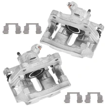 2 Pcs Rear Disc Brake Calipers with Bracket