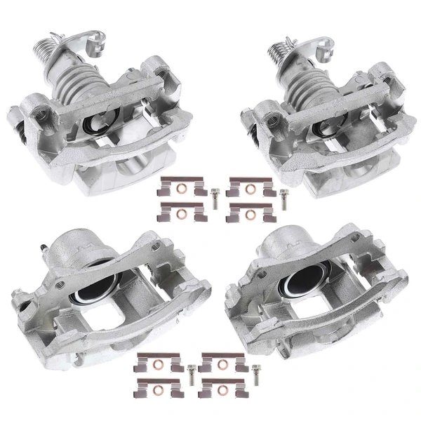 2004-2008 Pontiac Grand Prix 4-Pc Brake Caliper Front & Rear 1-Piston A-Premium APBC1380