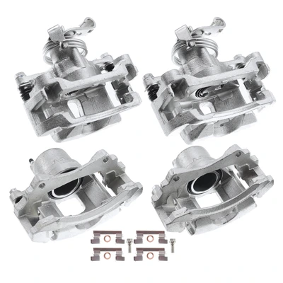 4 Pcs Front & Rear Disc Brake Calipers