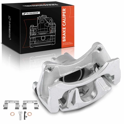 Front Passenger Disc Brake Caliper with bracket