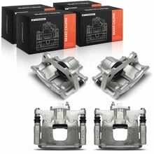 2018 Jeep Wrangler JK 4pc Brake Caliper Front & Rear 1-Piston A-Premium APBC33196PG