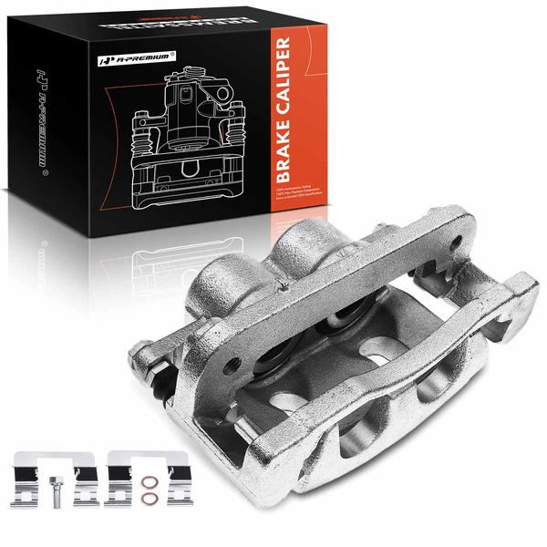 1-PC Brake Caliper, Front Right Passenger Side, 2-Piston, A-Premium APBC1588