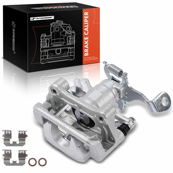 2014-2018 Mazda 3 Sport 1-Pc Brake Caliper Rear Left Driver Side 1-Piston A-Premium APBC3309