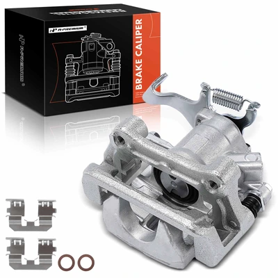 Rear Passenger Disc Brake Caliper with Bracket