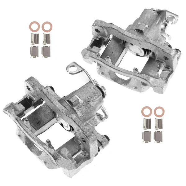 2012 Ram C/V 2-Pc Brake Caliper Rear Driver & Passenger 1-Piston A-Premium APBC0112