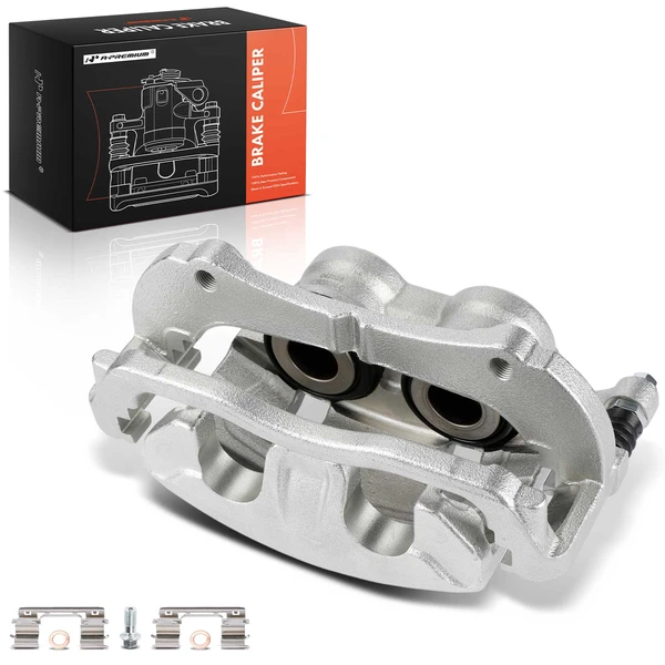 2020-2024 Chrysler Pacifica 1-Pc Brake Caliper with Pistons Front Left Driver Side 2-Piston A-Premium APBC4462