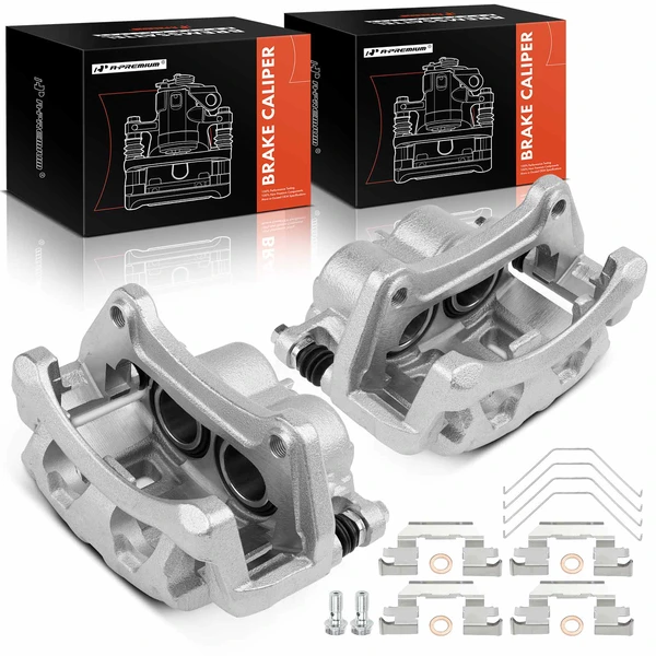 2019-2024 Acura RDX 2-Pc Brake Caliper Front Left Driver Side 2-Piston A-Premium APBC4393