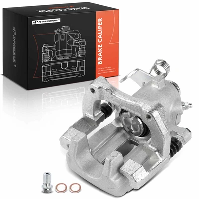 Rear Driver Brake Caliper with Bracket