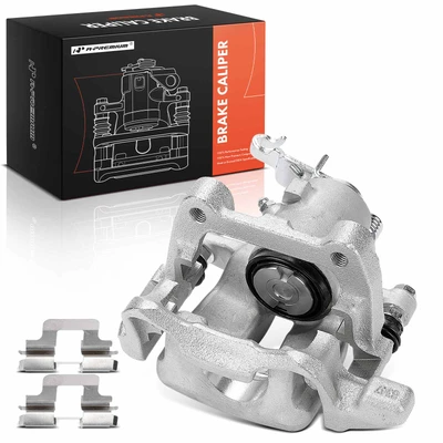 Rear Driver Brake Caliper with Bracket