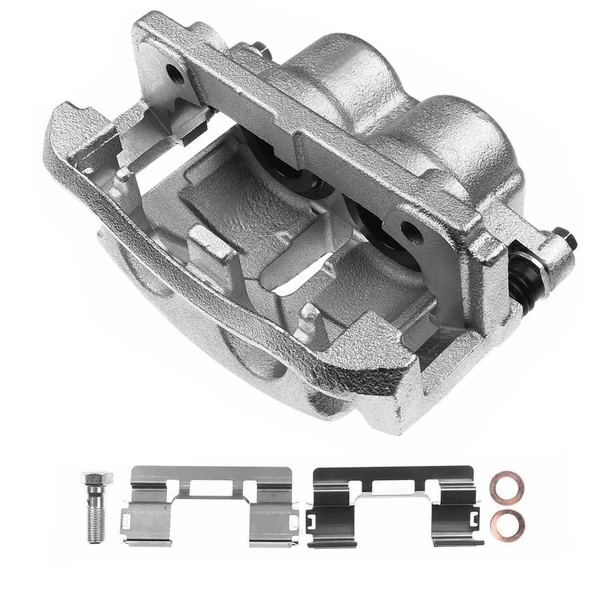 1-PC Brake Caliper, Front Right Passenger Side, 2-Piston, A-Premium APBC1529