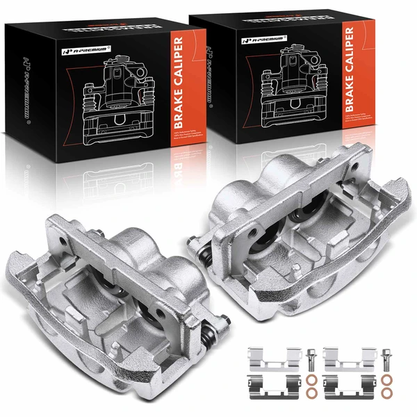 2-PC Brake Caliper, Front Driver & Passenger, 2-Piston, A-Premium APBC1531