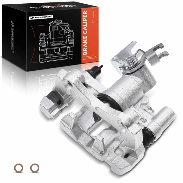 1-PC Brake Caliper, Rear Right Passenger Side, 1-Piston, A-Premium APBC2580