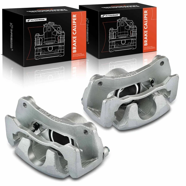 2-PC Brake Caliper, Front Driver & Passenger, 1-Piston, A-Premium APBC3814