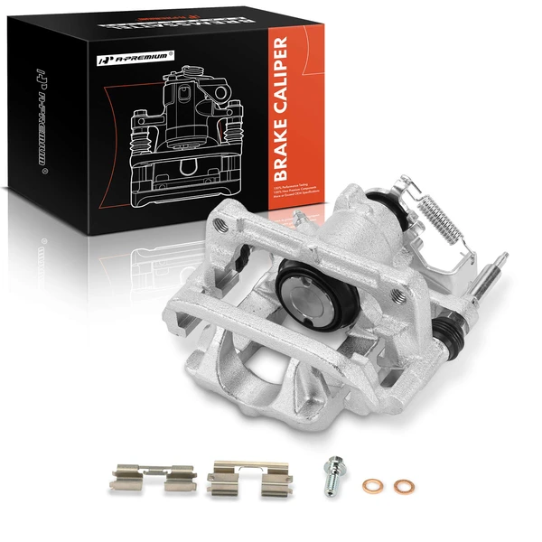 1-PC Brake Caliper, Rear Right Passenger Side, 1-Piston, A-Premium APBC4171