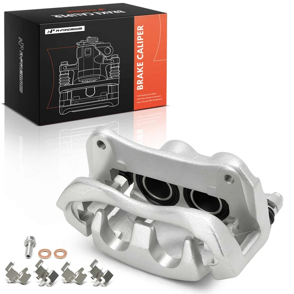 1-Pc Brake Caliper Front Left Driver Side 2-Piston A-Premium APBC4571
