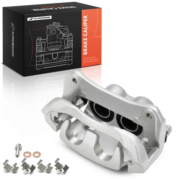 2021-2025 Toyota Sienna 1-Pc Brake Caliper Front Right Passenger Side 2-Piston A-Premium APBC4573