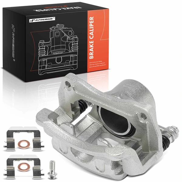 1-Pc Brake Caliper Front Right Passenger Side 1-Piston A-Premium APBC4522