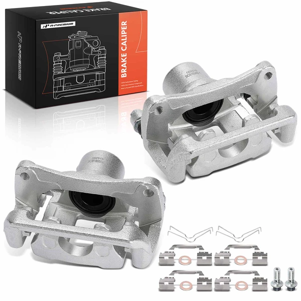 2021-2022 GMC Canyon 2-Pc Brake Caliper Rear Driver & Passenger 1-Piston A-Premium APBC4578