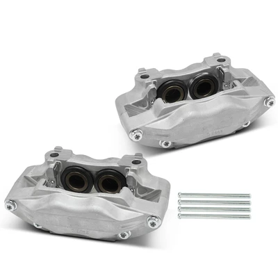 2 Pcs Front Disc Brake Caliper with bracket