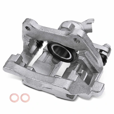 1pc Brake Caliper, Rear Right Passenger Side, 1-Piston, A-Premium APBC2914