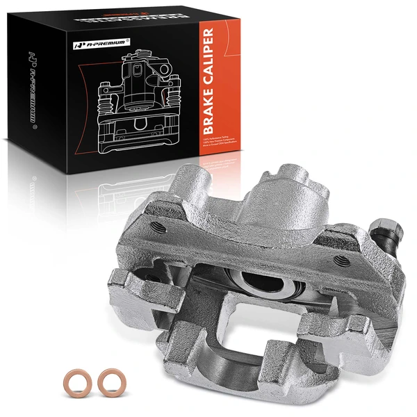 1-PC Brake Caliper, Rear Right Passenger Side, 1-Piston, A-Premium APBC0252