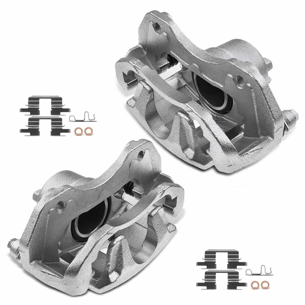 2-PC Brake Caliper, Front Driver & Passenger, 1-Piston, A-Premium APBC2869