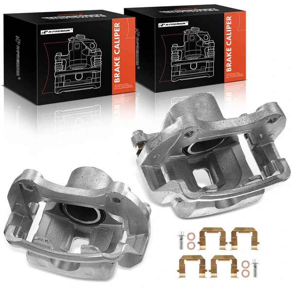 2016 Buick Regal 2-Pc Brake Caliper Front Driver & Passenger 1-Piston A-Premium APBC0142