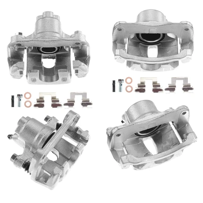 4 Pcs Front & Rear Disc Brake Calipers