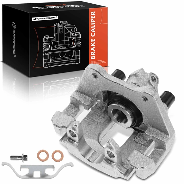 1 -Pc Brake Caliper Rear Right Passenger Side 1-Piston A-Premium APBC3317