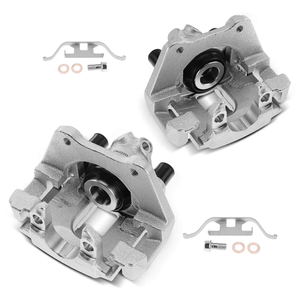 2 -Pc Brake Caliper Rear Driver & Passenger 2-Piston A-Premium APBC3319