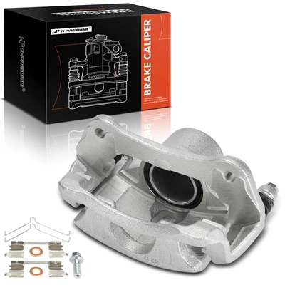 Front Driver or Passenger Brake Caliper with Bracket