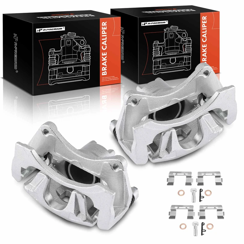 2-PC Brake Caliper, Front Driver & Passenger, 1-Piston, A-Premium APBC3806