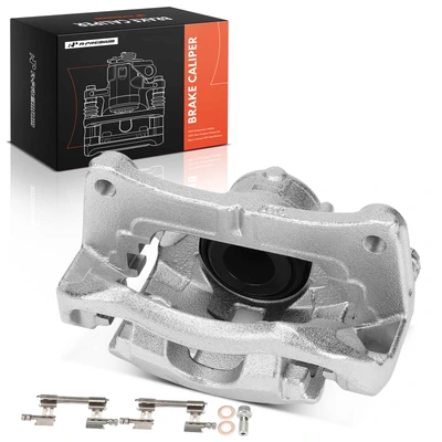 Front Driver Disc Brake Caliper with Bracket