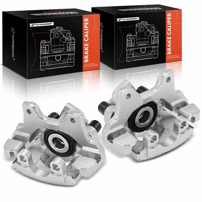 2 Pcs Rear Brake Caliper with Bracket