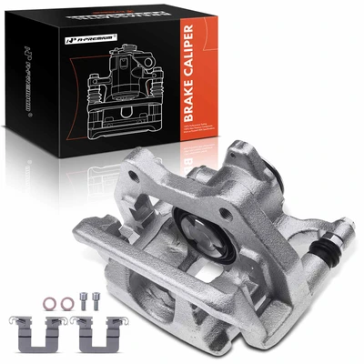Rear Passenger Brake Caliper with Bracket