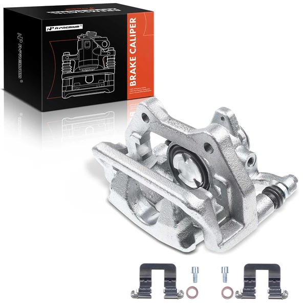 1-PC Brake Caliper, Rear Left Driver Side, 1-Piston, A-Premium APBC2591