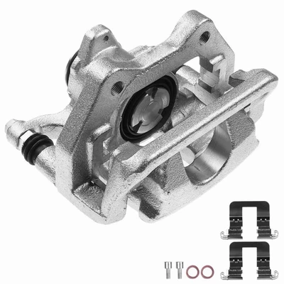 Rear Driver Brake Caliper with Bracket
