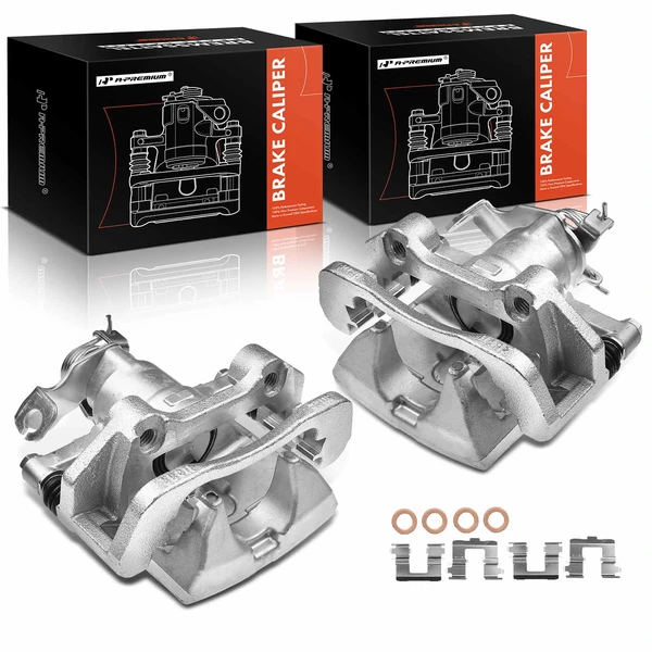 2-PC Brake Caliper, Rear Driver & Passenger, 1-Piston, A-Premium APBC1609