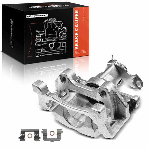 2015-2022 Ford Mustang 1-Pc Brake Caliper Rear Left Driver Side 1-Piston A-Premium APBC1611