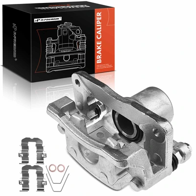 Rear Passenger Brake Caliper with Bracket