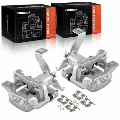 2 Pcs Rear Disc Brake Caliper with bracket