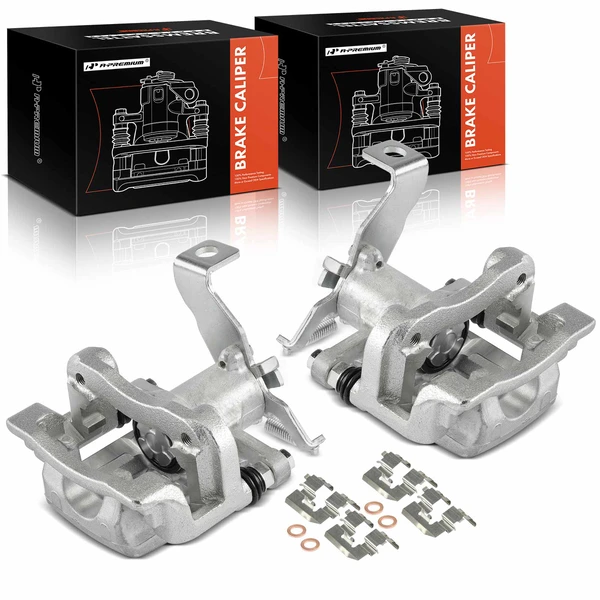 2017-2022 Kia Niro 2-Pc Brake Caliper Rear Driver & Passenger 1-Piston A-Premium APBC3846