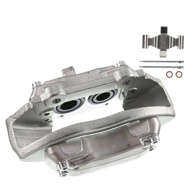 2001-2003 Mercedes-Benz ML55 AMG 1-Pc Brake Caliper Front Right Passenger Side 4-Piston A-Premium APBC0497